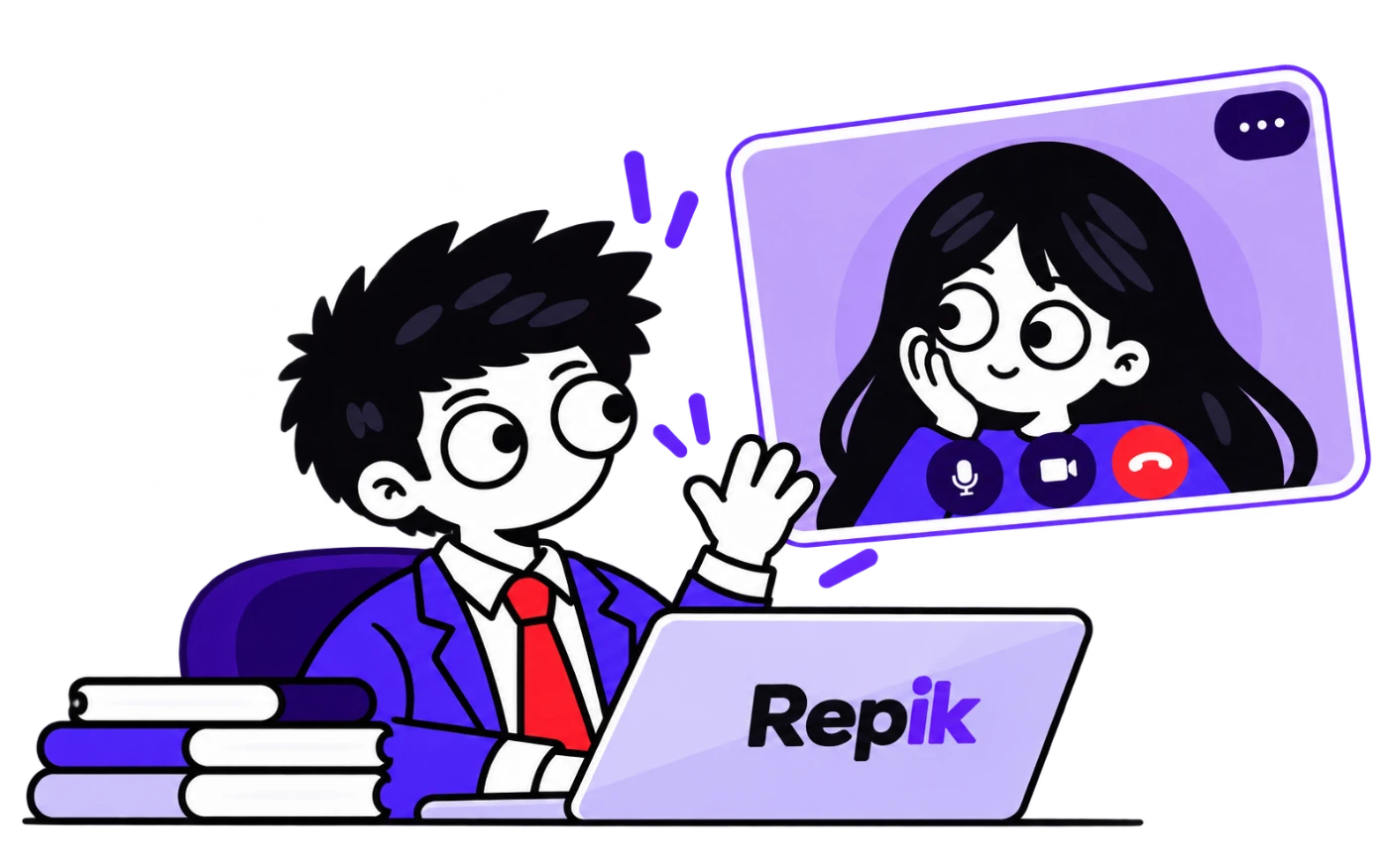 Викладачка Repik вітається